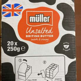 Muller Unsalted Butter 20 x 250g