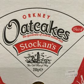 Stockan's Orkney Thick Oatcakes 24 x 200gm Case