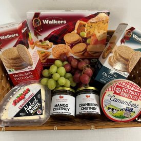 Cheese & Biscuit Basket £30