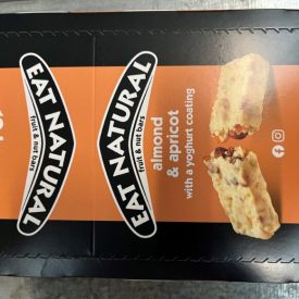 Eat Natural - Almond & Apricot with a yoghurt coating.