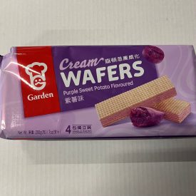 Cream Wafers - Purple Sweet Potato Flavoured.