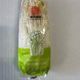 White Enoki Mushrooms.