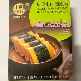 Vegetarian Phoenix Rolls with Seaweed.