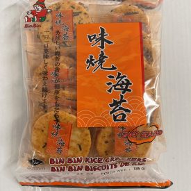 Bin-Bin Rice Crackers Spicy Seaweed Flavour