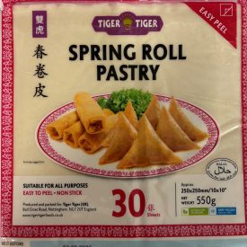 Tiger Tiger - Frozen Spring Roll Pastry.